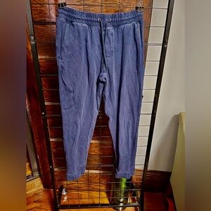 George Men's Knit Joggers size M blue perfect for school uniform 32x34